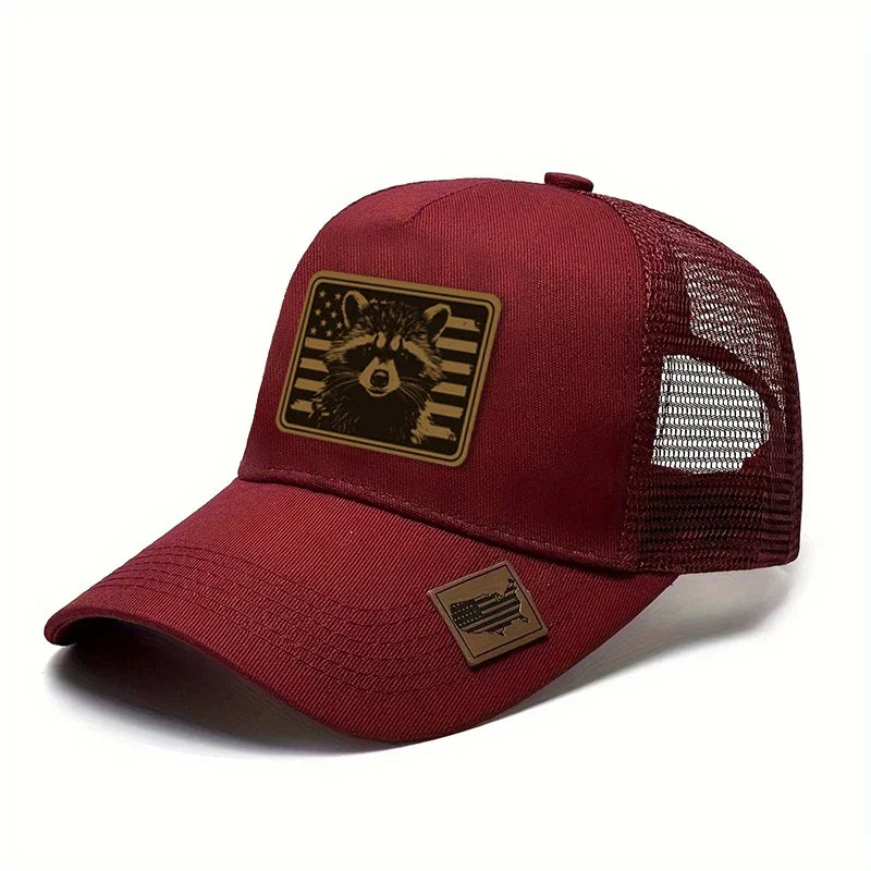 Heritage Eagle Leather Patch Cap - detail view 2