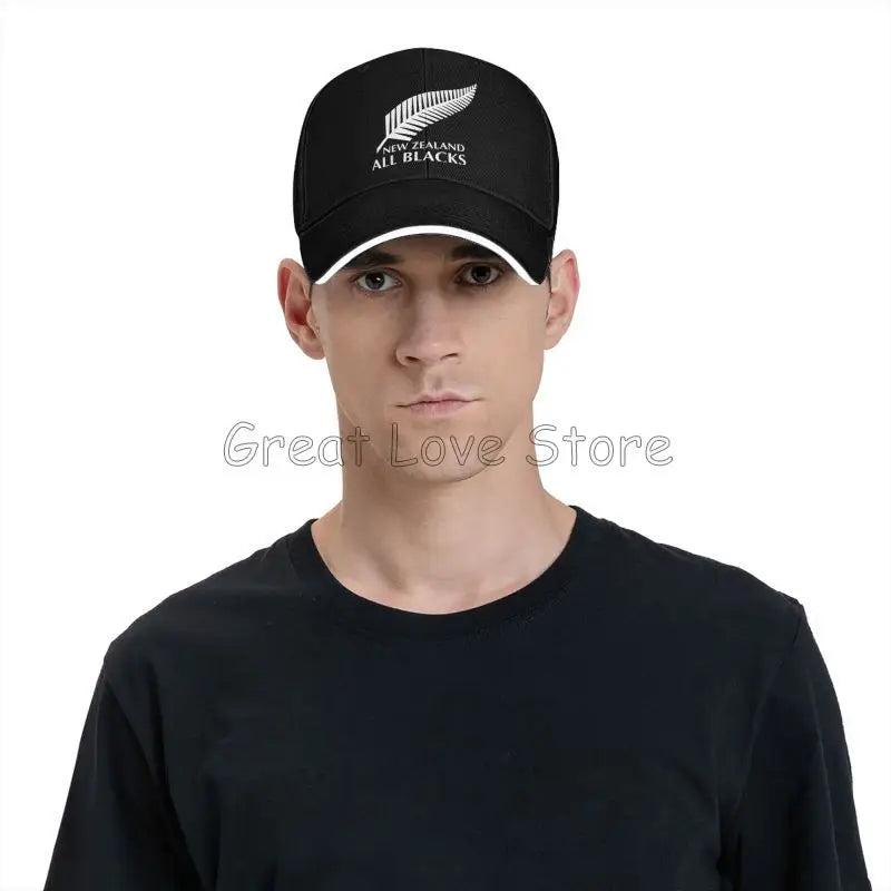 Silver Fern Sandwich Brim Cap - detail view 4