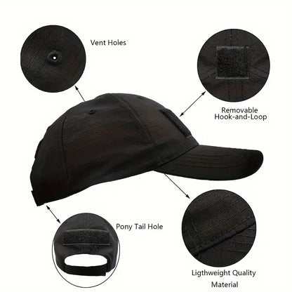Patriot Velcro Patch Tactical Cap - detail view 1