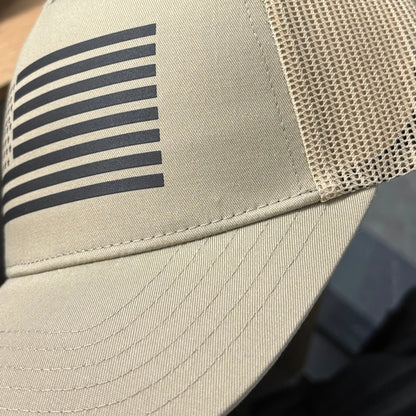 Old Glory Performance Trucker Cap - detail view 4