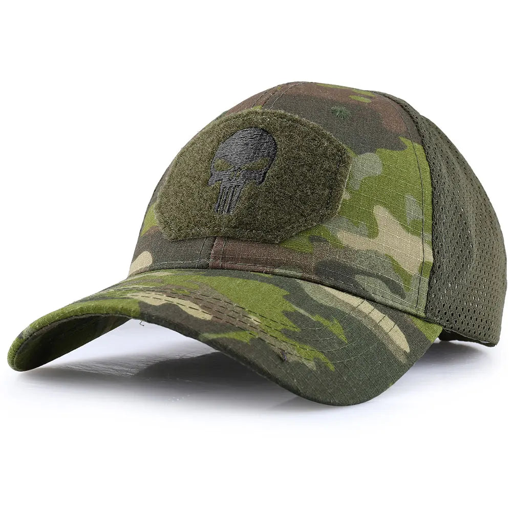 Sentinel Skull Camo Cap - detail view 1