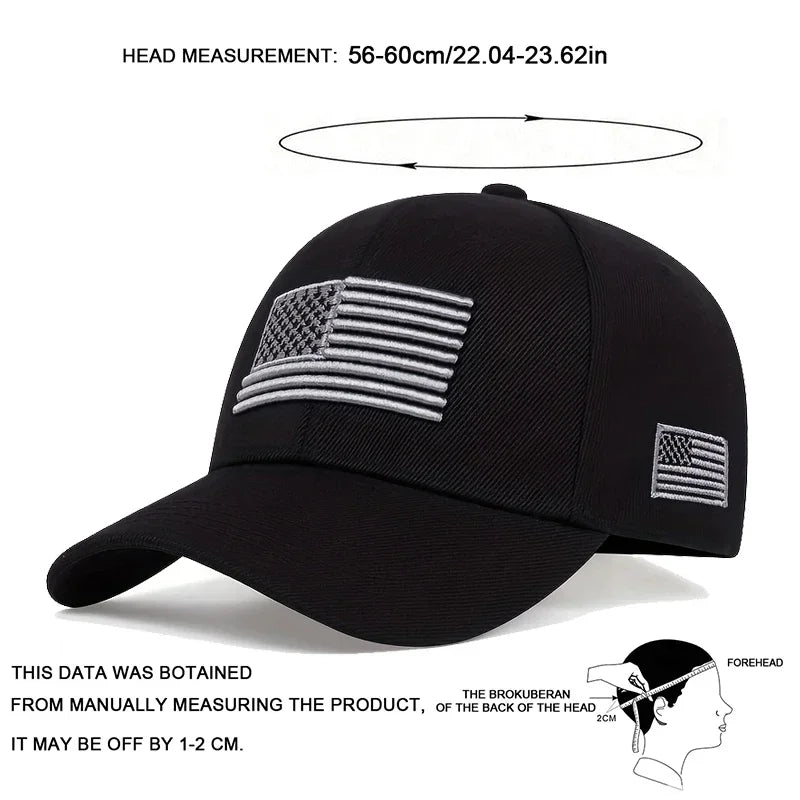 Old Glory Embroidered Mesh Cap - detail view 1