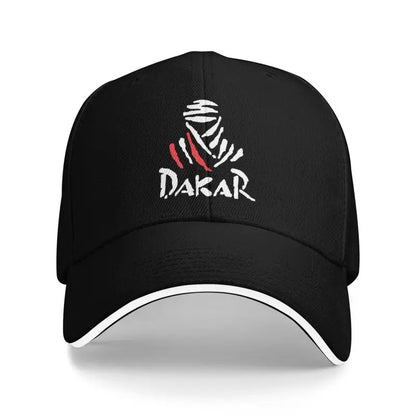 Rally Raid Off-Road Cap in Black - front view